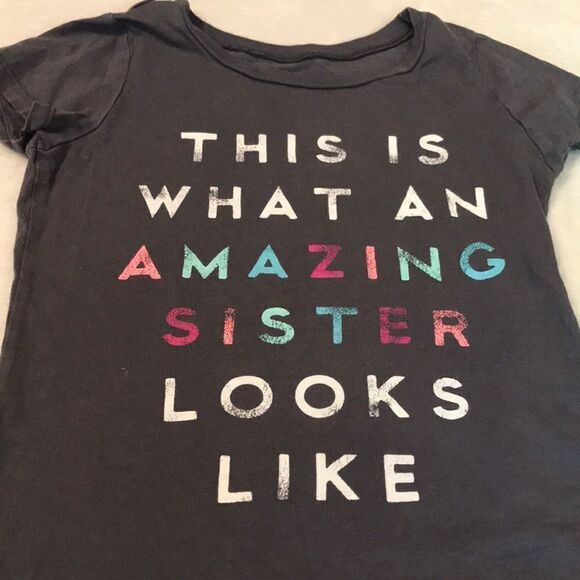 Carter's Sister T-Shirt - Size 6X - Picture 1 of 5